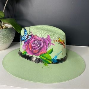 Hand painted hat